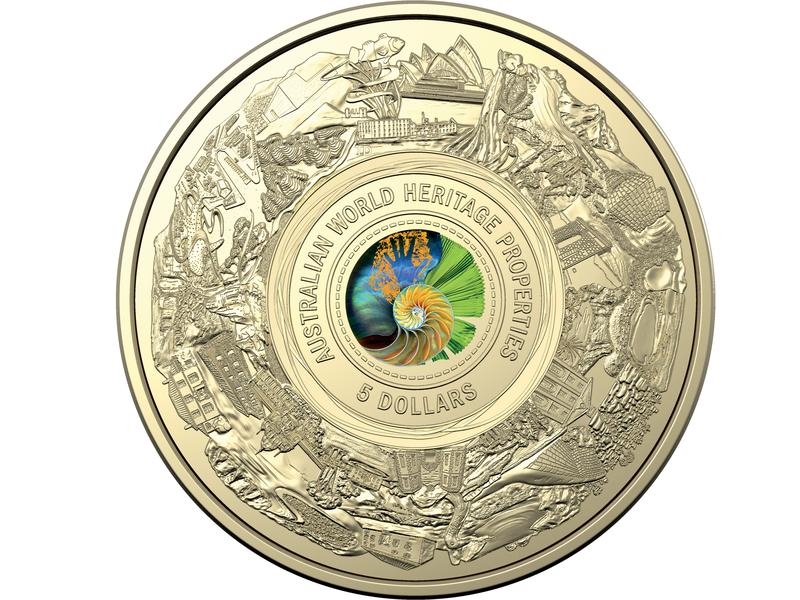 The Tony Dean-designed coin is not intended for general circulation but is legal Australian tender.