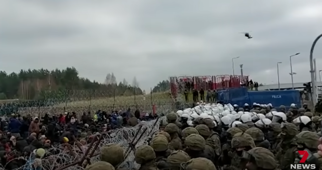 The ‘hybrid war’ Russia is waging against Europe on the Poland-Belarus border
